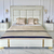 Ein hochwertiges, stilvolles Bettlaken für das Schlafzimmer 