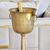 Šampano šaldytuvas auksinis, aukštas grindis, 89 cm laikikliai 