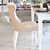 Glamor upholstered chair, quilted GRETA