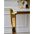 Exclusive glamor console, for the living room, bedroom, hall, white table top, modern, gold RALPH OUTLET 