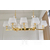 Elegant stylish lamp chandelier glamor pendant lamp 8 arms ELEGANZA L GOLD Lighting