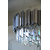 Crystal chandelier Glamour EMPIRE SILVER L 80cm