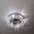 Krištolo lubų šviestuvas modernus glamūrinis lubinis šviestuvas STELLA sidabrinis Niujorko stiliaus