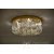 Auksinis lubinis šviestuvas, krištolo glamūro modernus lubinis šviestuvas STELLA, klasikinis, Niujorko stiliaus