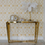 Glamour tapetai Versace IV geometrinis Art Deco Home auksas