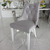 Glamour chair LIVORNO with knockout, modern 54x46xh97 