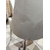 Classic dining chair with high back, glamor, modern, hamptons, steel straight legs, silver MODERN OUTLET 