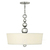 New York Nickel-plated silver hanging lamp ZEPFIR OUTLET
