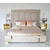 Modern side cabinet, auto, bedside, lacquered, glamor for the living room, bedroom, gold VIKI