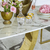 Ekskluzywny stół glamour do jadalni, nowoczesny, designerski, biały blat marmurowy, złoty ART DECO 180 cm OUTLET