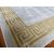 Prabangus graikiško rašto kilimas, klasikinis, smėlio spalvos, auksinis APOLLO GOLD 