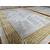 Luxurious carpet with a Greek pattern, classic, beige, gold APOLLO GOLD 
