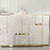 Exklusives 3-Sitzer-Glamour-Sofa, gepolstert, luxuriös, Designer, beige, gold EMPORIO 226cm OUTLET