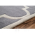 Moderner Teppich für Diele, Wohnzimmer, Schlafzimmer Teppich Klassisch Kleeblatt Grau MAROC