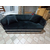 Elegantiška ir moderni sofa glamour MADONNA sidabrinė, juoda OUTLET