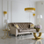 Sofa tapicerowana glamour, pikowana, klasyczna, ekskluzywna PRADA OUTLET