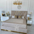 Glamour white gold lacquered bedside cabinet for bedroom Lorenzo S Gold