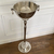 Floor cooler for champagne, silver, on a leg, bowl with handles, steel, XL 