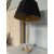 Elegant black and gold pleated lampshade BOUILOTTE 29 cm 