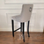 Stool glamour upholstered quilted bar modern dining room TIFFANY