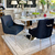 PALOMA silver dining chair