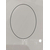 Stolik kawowy glamour nowoczesny srebrny styl nowojorski biały MARCELLO OUTLET 