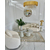 Glamour-Kronleuchter EMPIRE, 80 cm, luxuriöse runde Kristall-Hängelampe, Gold