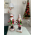 Set of two nutcrackers, green and red, 23.9 cm 