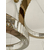 Kristall-Kronleuchter, Ring, Gold, moderne Glamour-Pendelleuchte für das Wohnzimmer, verstellbar ECLIPSE S 60cm 