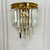 Crystal, gold, glamor wall lamp, DIAMOND wall lamp 