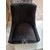 Krzesło glamour luksusowe, tapicerowane z kołatką, do jadalni, salonu, nowoczesne, czarne, srebrne PALOMA OUTLET 