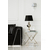 Sidabrinis sieninis šviestuvas, krištolinis glamūras, modernus svetainei EMPIRE SILVER 
