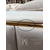 Exklusives 3-Sitzer-Glamour-Sofa, gepolstert, luxuriös, Designer, beige, gold EMPORIO 226cm OUTLET 
