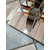 Glamour table PICASSO for the dining room, steel, glass, white OUTLET