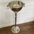 Floor cooler for champagne, silver, on a leg, bowl with handles, steel, XL OUTLET 