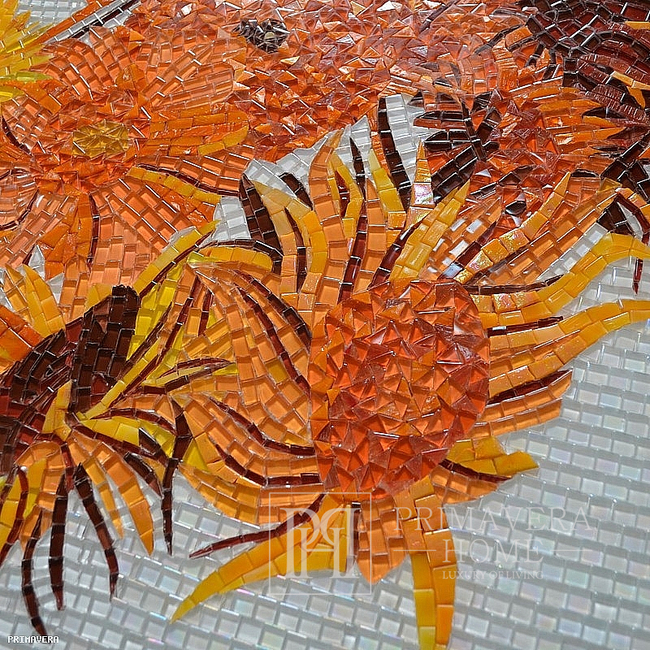 Mozaika szklana Van Gogh Słoneczniki