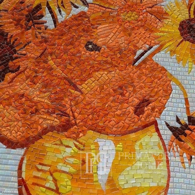 Mozaika szklana Van Gogh Słoneczniki
