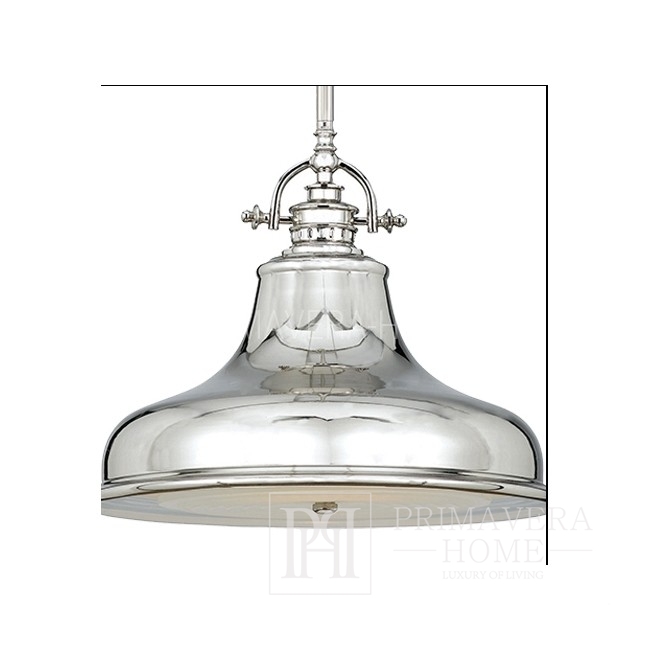 MARY M - Hanging lamp silver - chrome nickel
