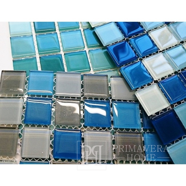 Mozaika Szklana Niebieska Angelina