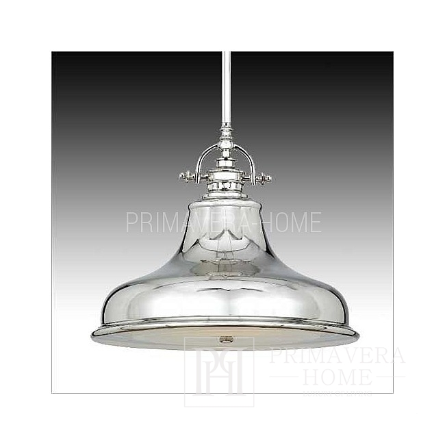 MARY L - Hanging lamp silver - chrome nickel