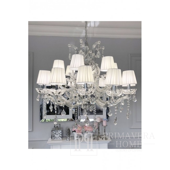 New York glamour, hamptons style crystal chandelier MARIA TERESA M