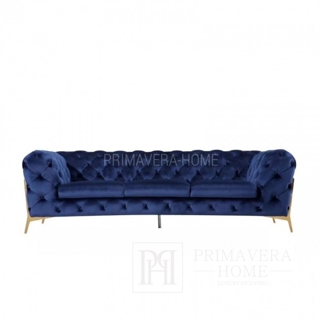 sofa glamour  nowoczesna pikowana