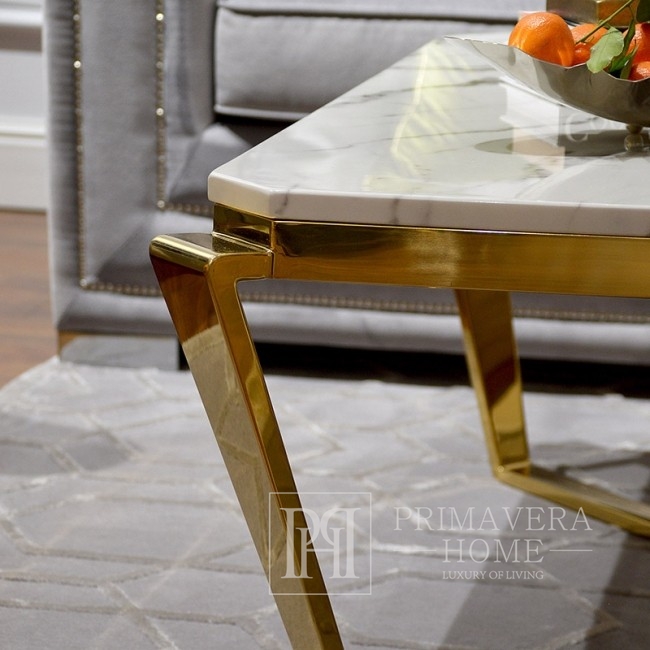 Coffee table for RALPH living room gold