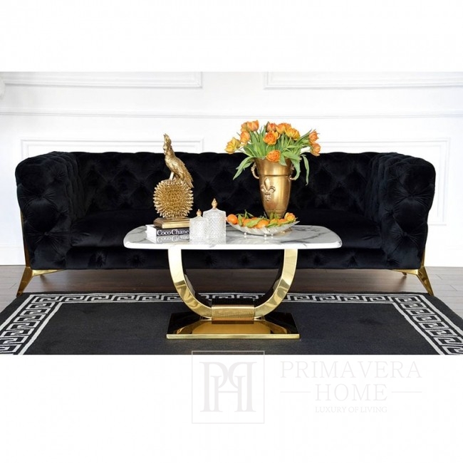 Coffee table for the ART DECO salon gold OUTLET
