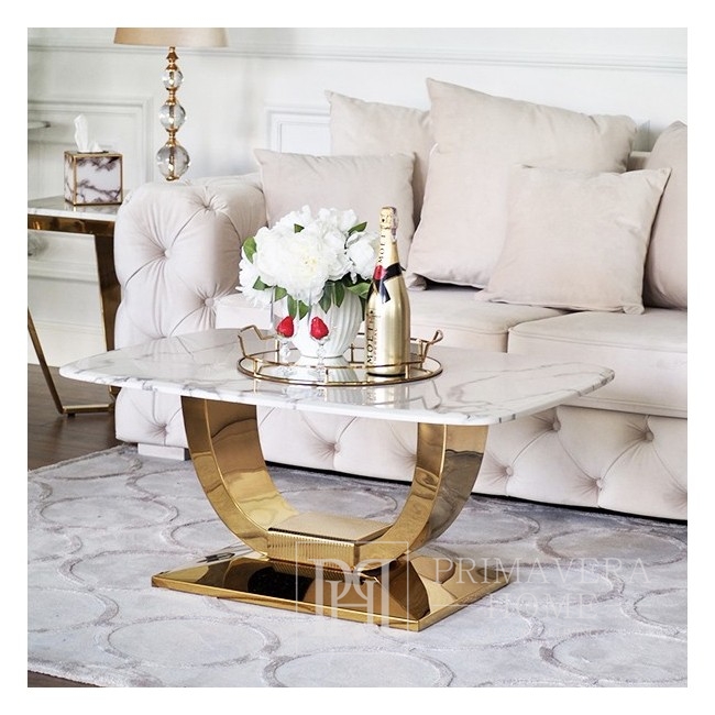 Coffee table for the ART DECO salon gold