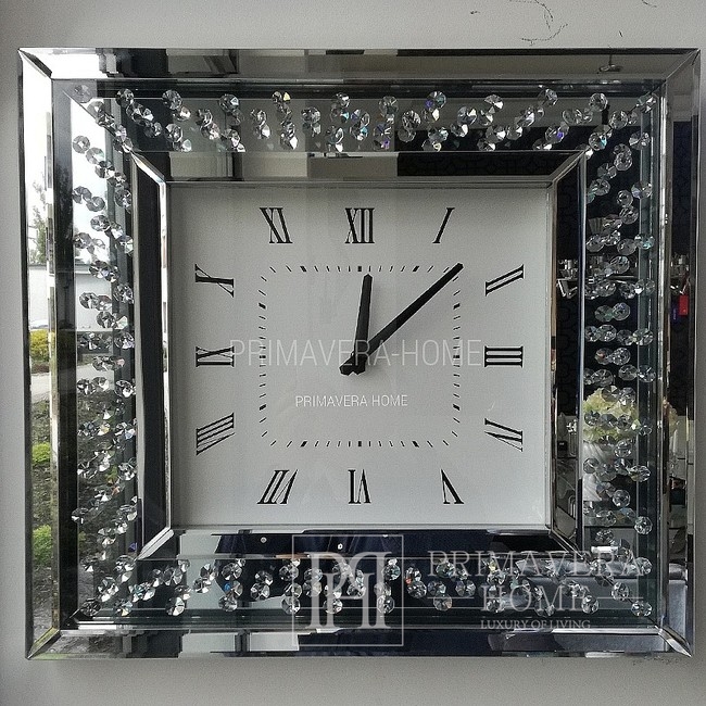 Mirror wall clock MARTIN 50x50x5 OUTLET 