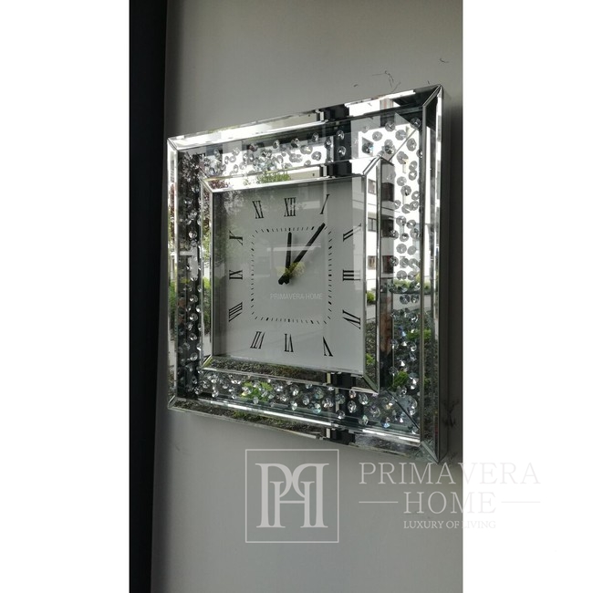 Mirror wall clock MARTIN 50x50x5 OUTLET 