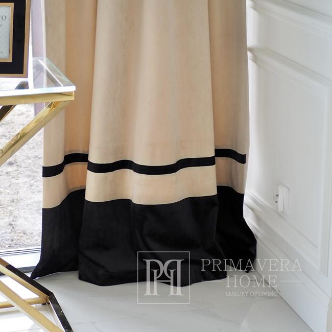 A high-quality two-color curtain for the living room, bedroom