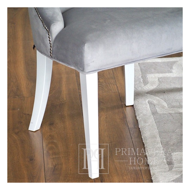 Stuhl mit Klopfer auf geraden beinen glamour PRINCE II