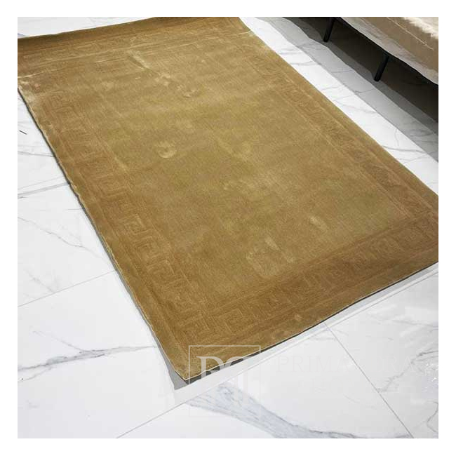Apollo brauner Teppich mit griechischem Motiv